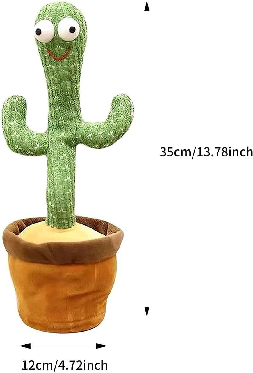 LED + Musical Dancing & Mimicry Cactus Toy Premium