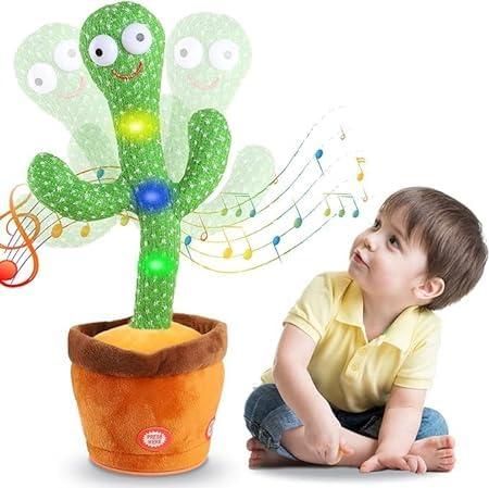 LED + Musical Dancing & Mimicry Cactus Toy Premium